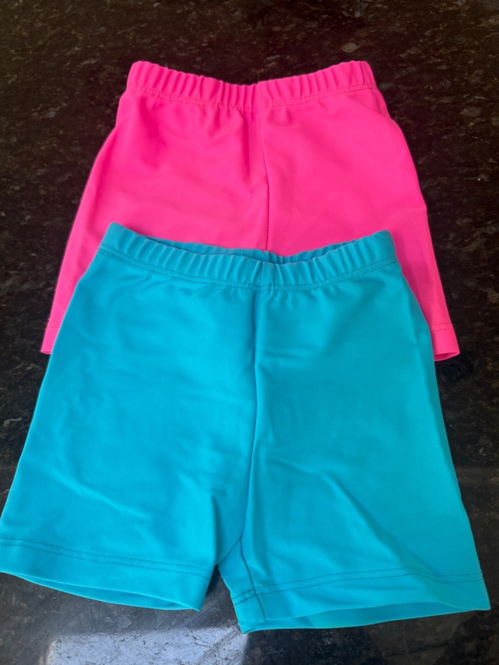 Neon Rock Candy Toddler 18 Months Active Shorts - Hot Pink & Blue (2-Pack)